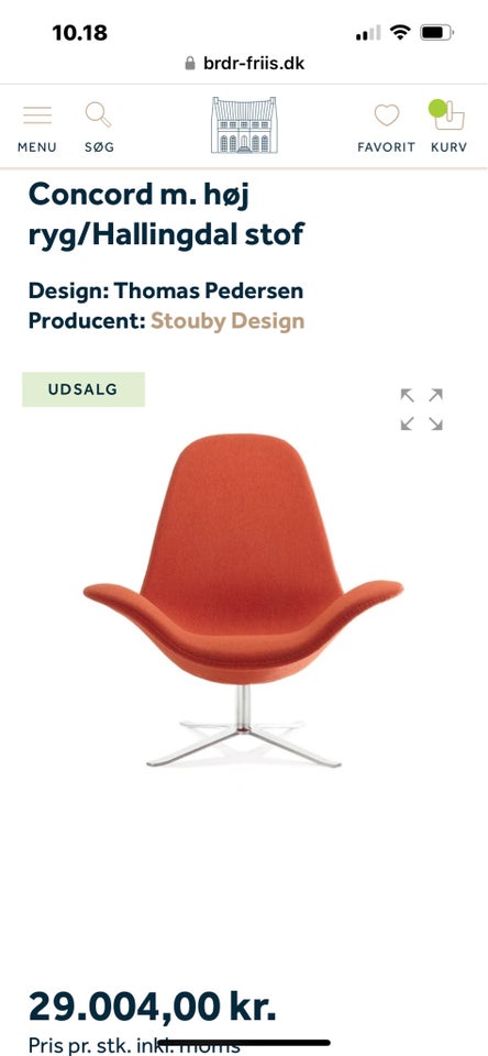 Thomas Pedersen Concord Stol