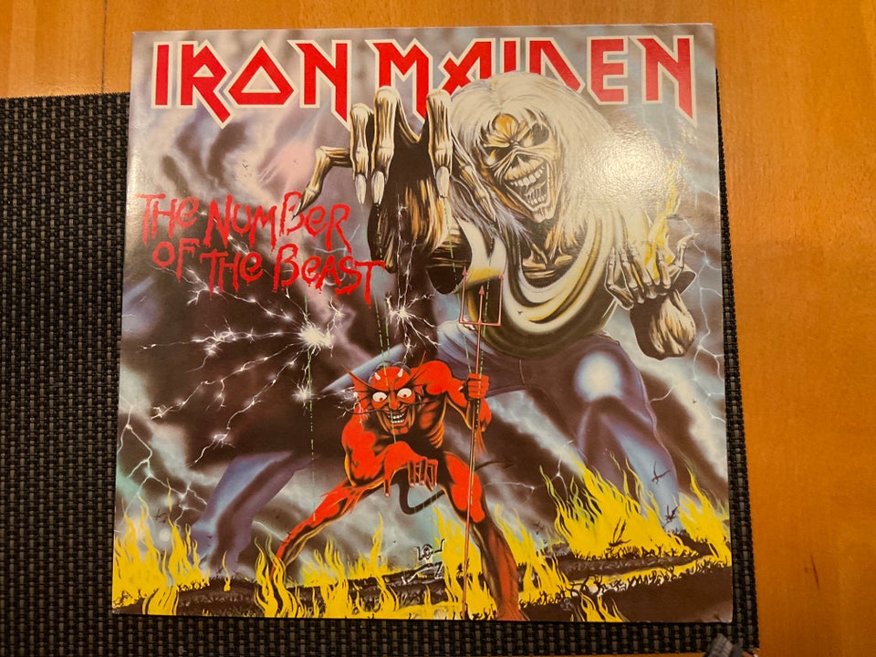 LP, IRON MAIDEN, DIVERSE TITLER