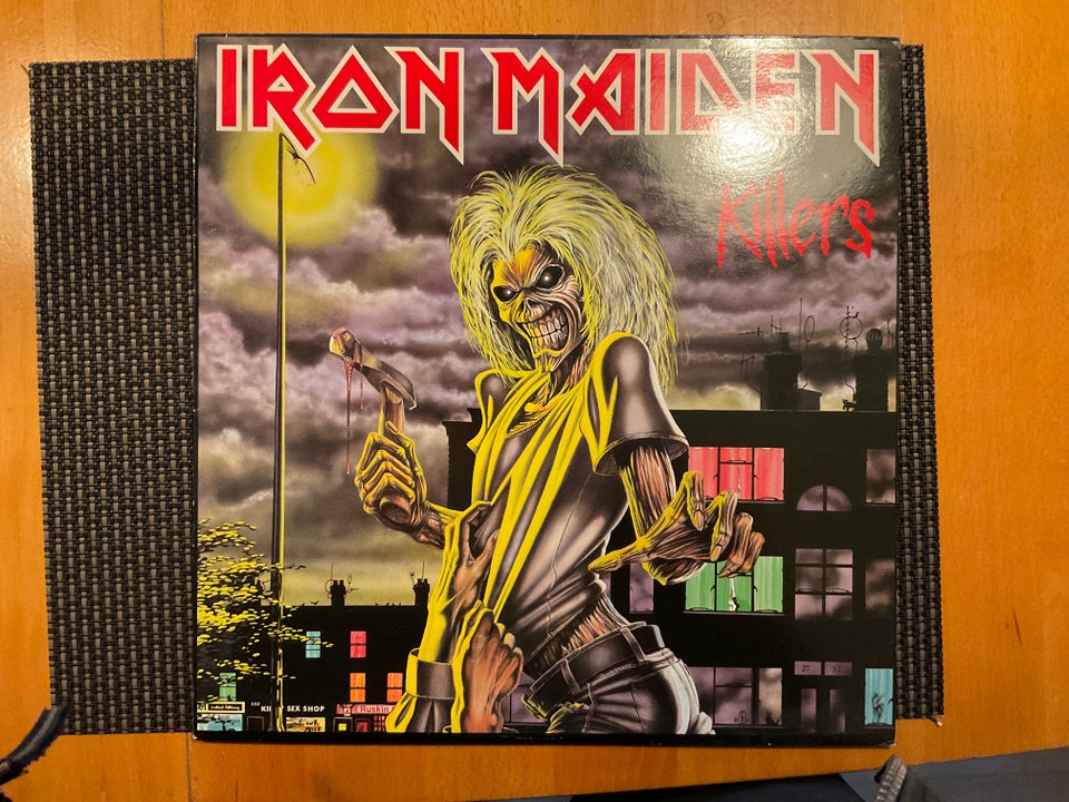 LP, IRON MAIDEN, DIVERSE TITLER