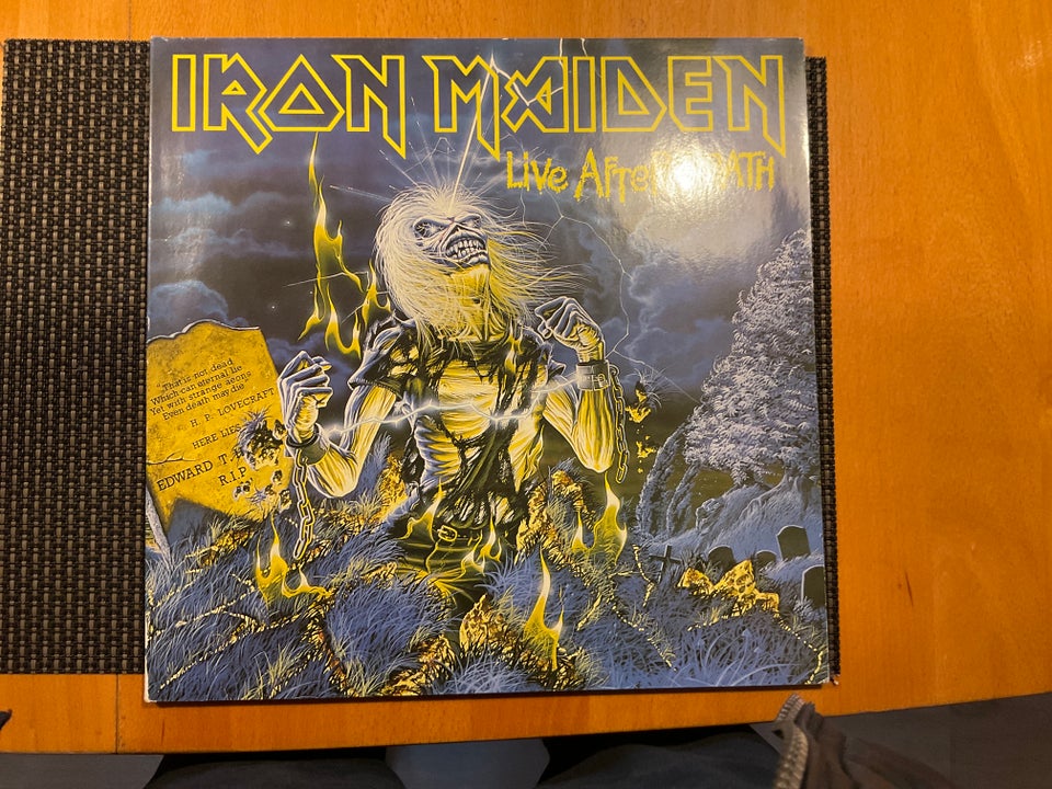 LP, IRON MAIDEN, DIVERSE TITLER