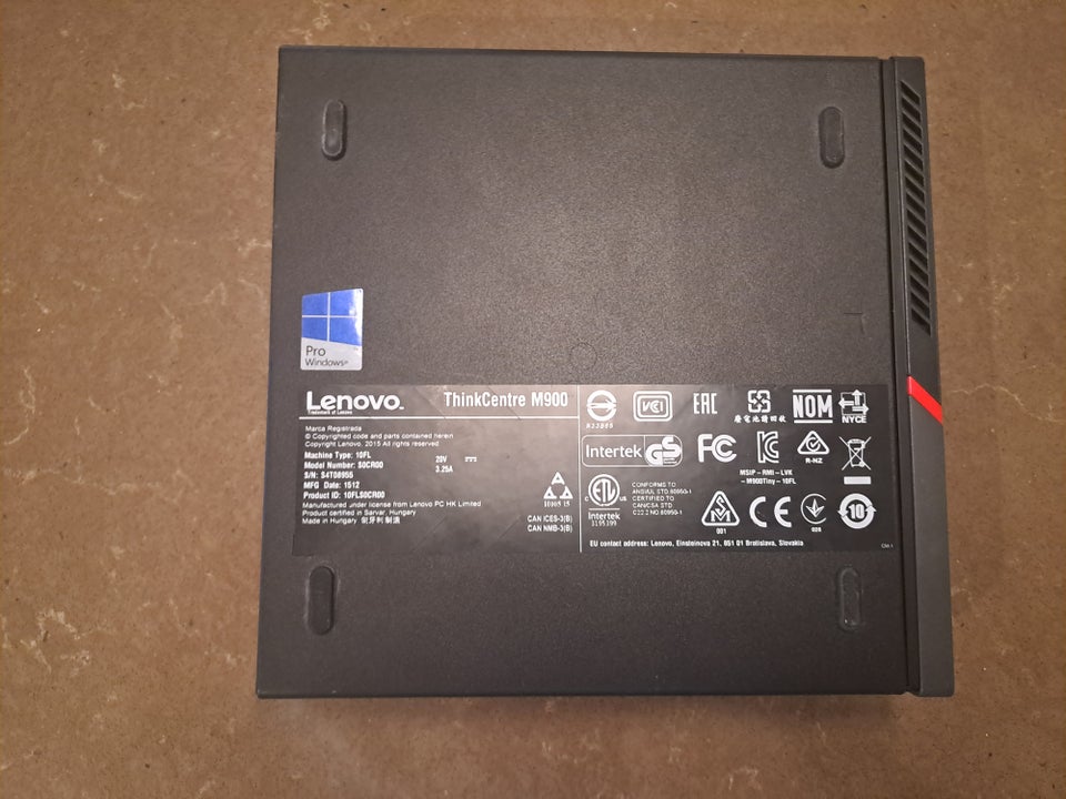 Lenovo, ThinkCentre M900 Tiny,