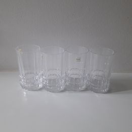 Glas, 4 stk. Krystal drikkeglas,