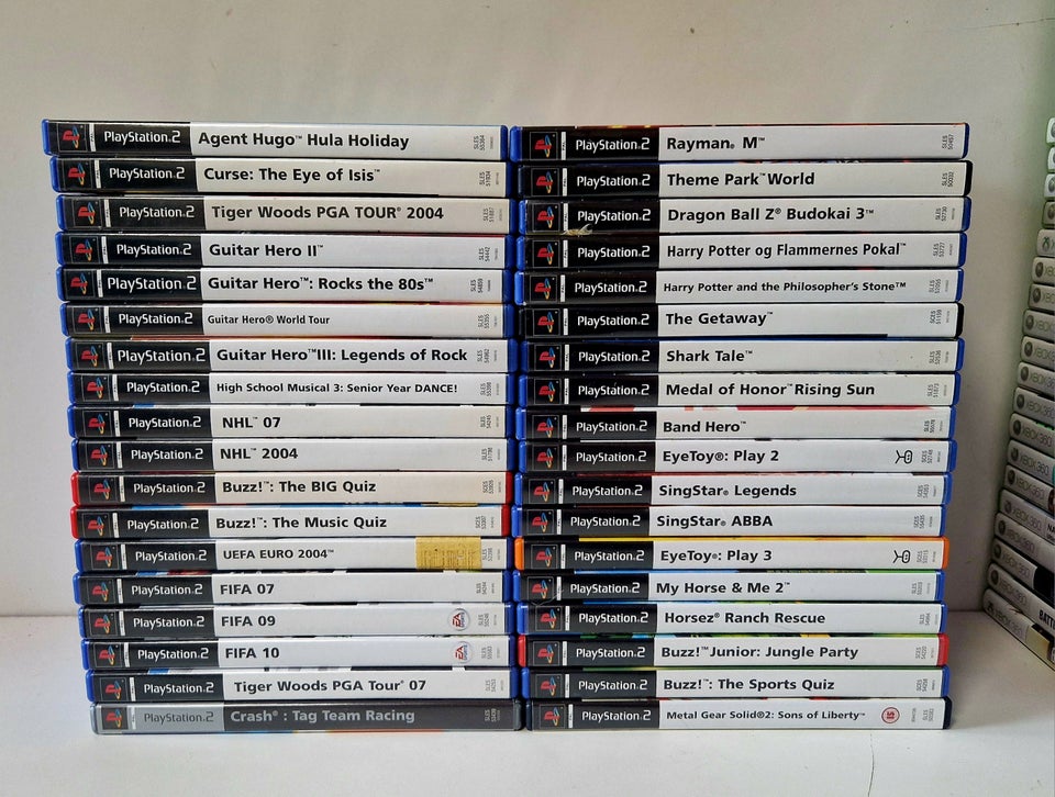 De fedeste ps2 spil og lidt mere PS2