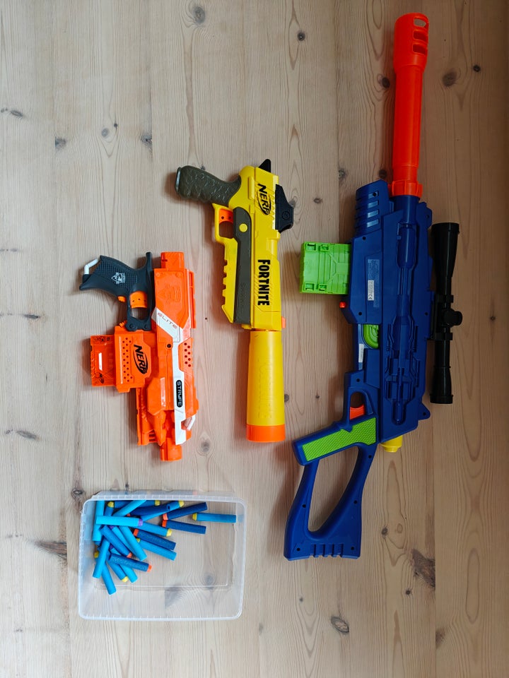 Våben, Nerf blaster og Sniper, Nerf