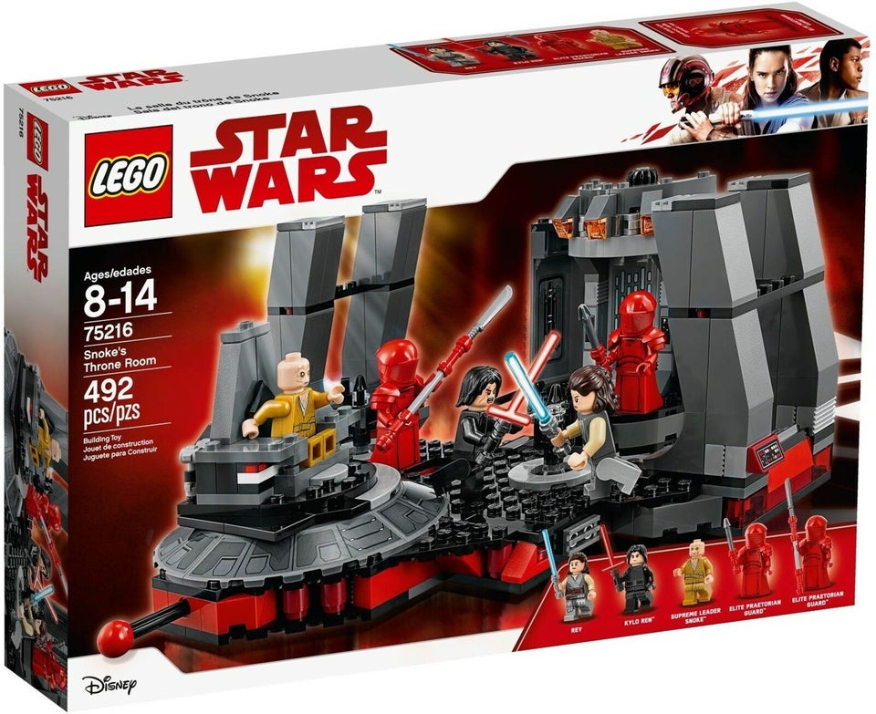 Lego Star Wars 75216 Snoke's