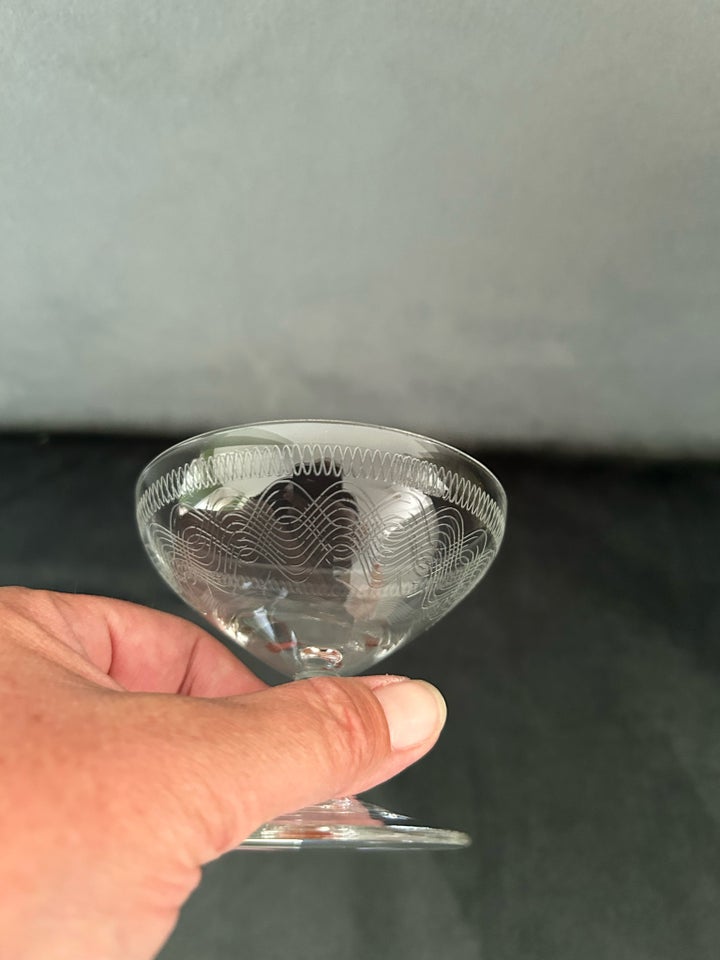 Holmegaard likørglas 6 stk Glas