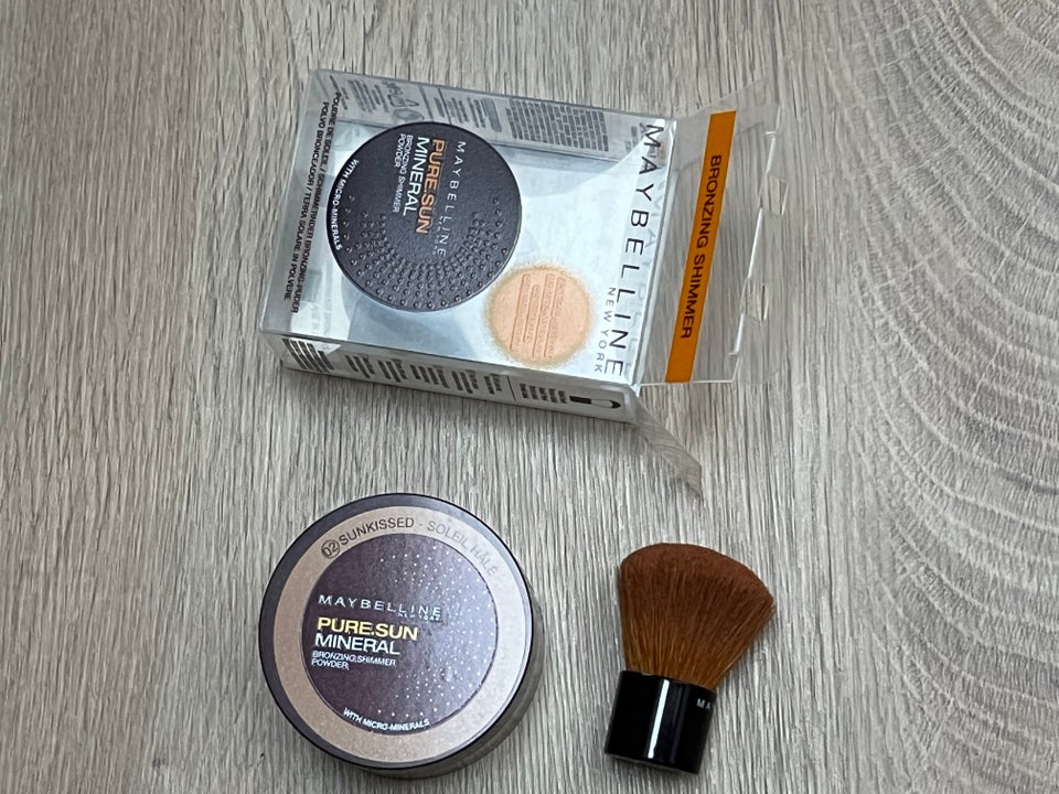 Makeup, Mineral bronzing shimmer