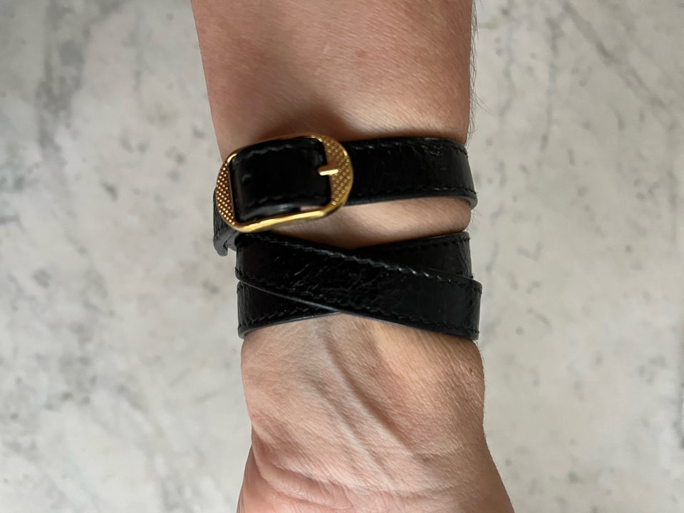 Armbånd, læder, Balenciaga