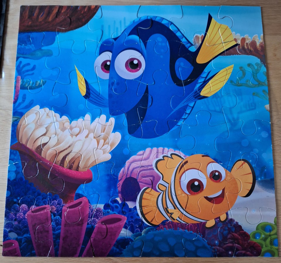 Find dory, Børnepuslespil,