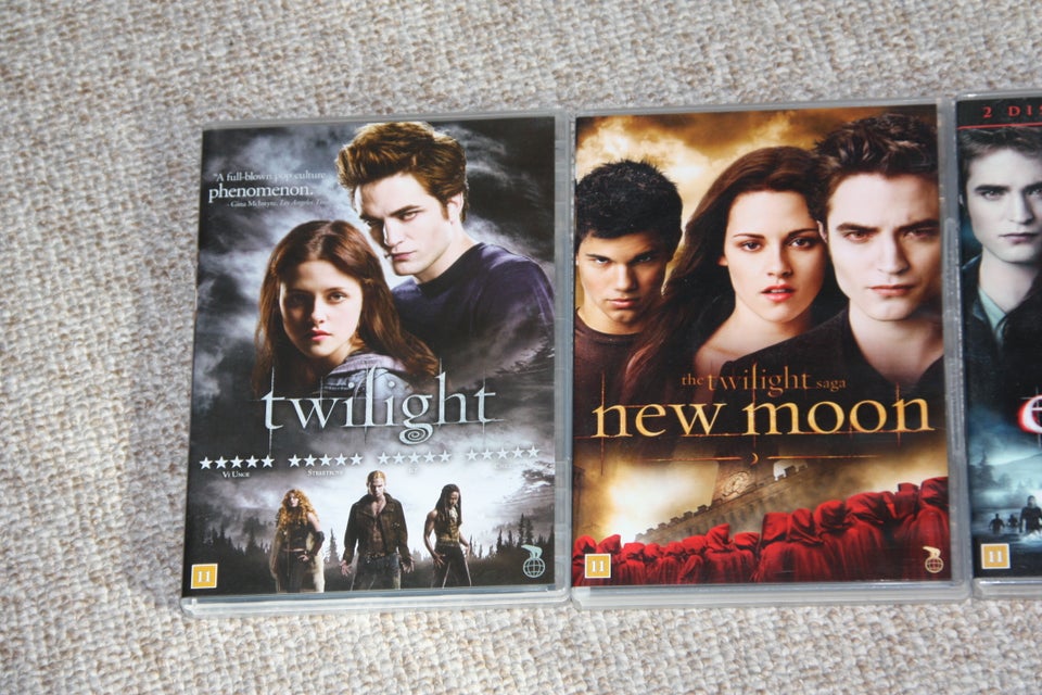 The Twilight Saga pris for 4 stk