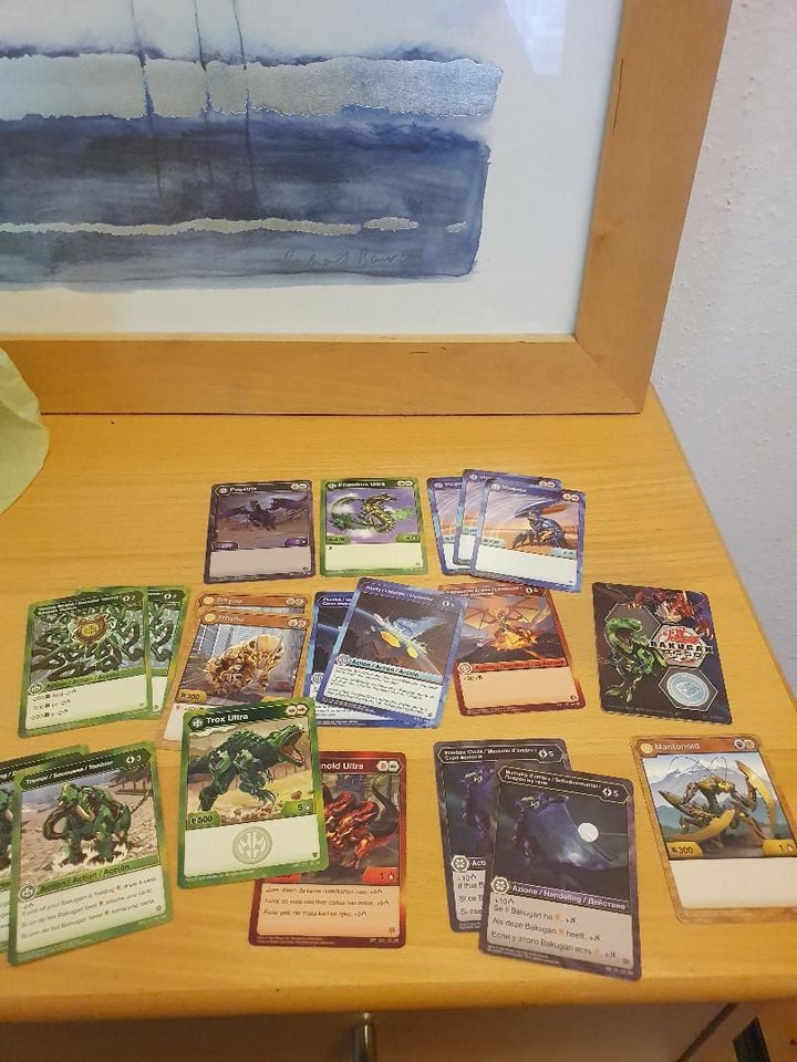 Samlekort Lille lot Bakugan kort