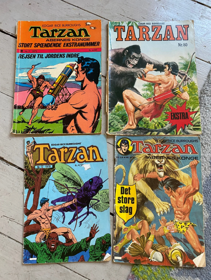 Tarzan, Tegneserie