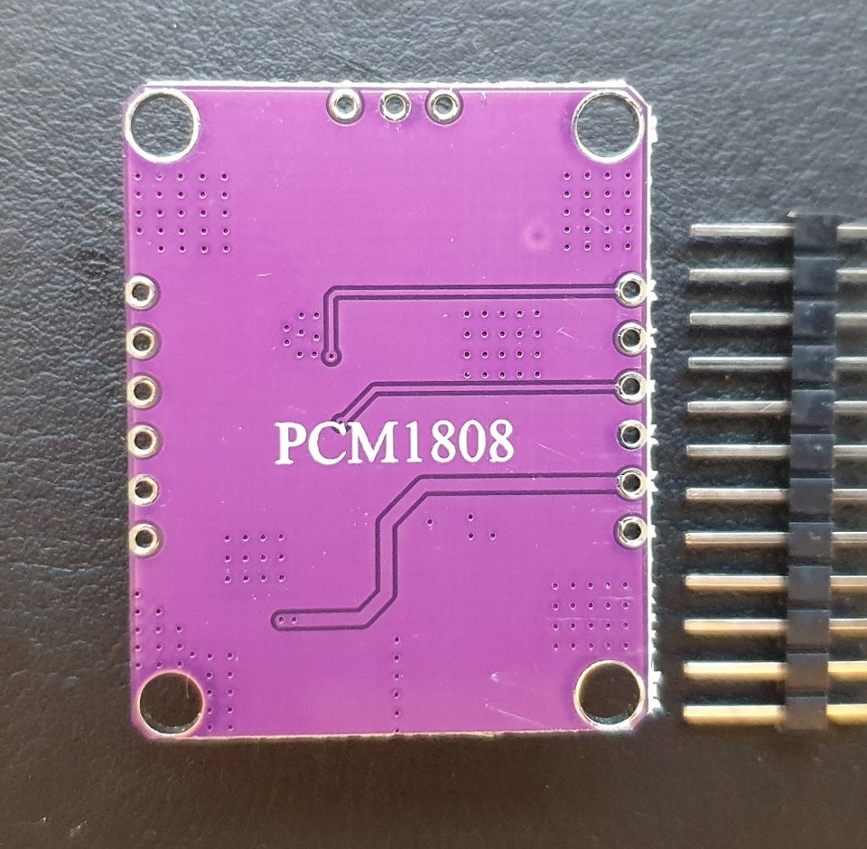 Andet, PCM1808 ADC decoder