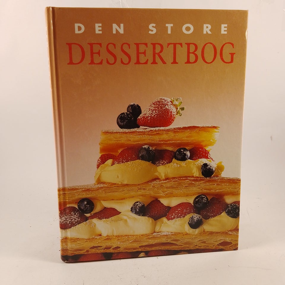 Den Store Dessertbog emne: mad og