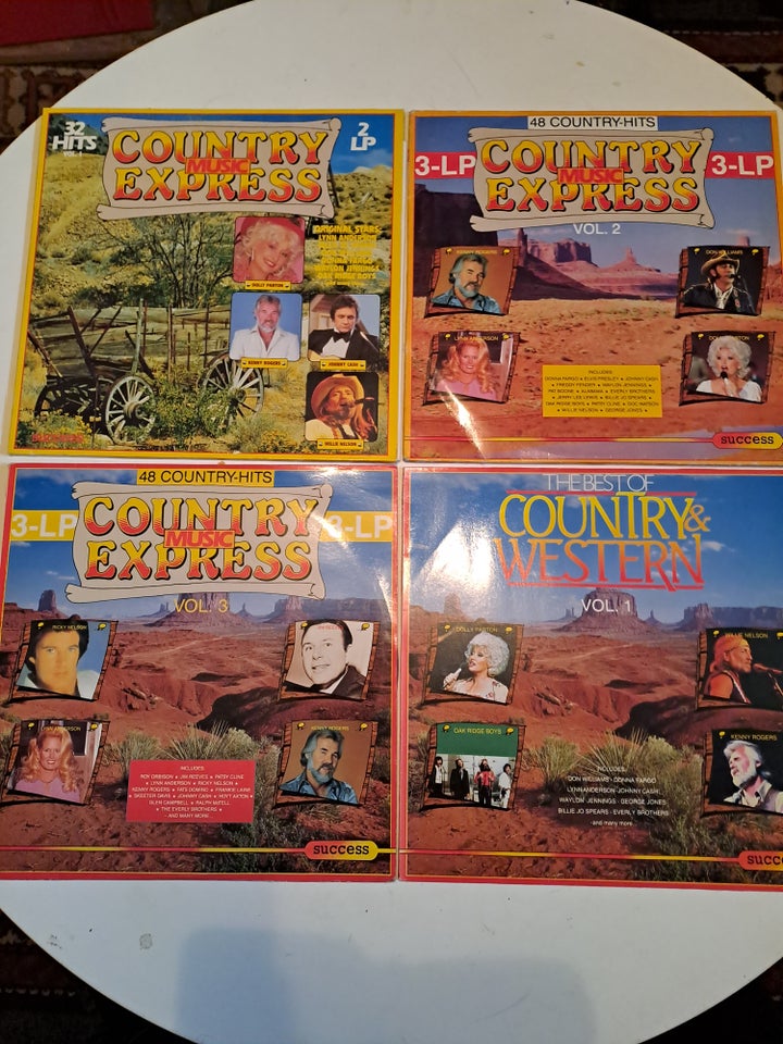 LP, 4 Country LPèr (9 LPèr),