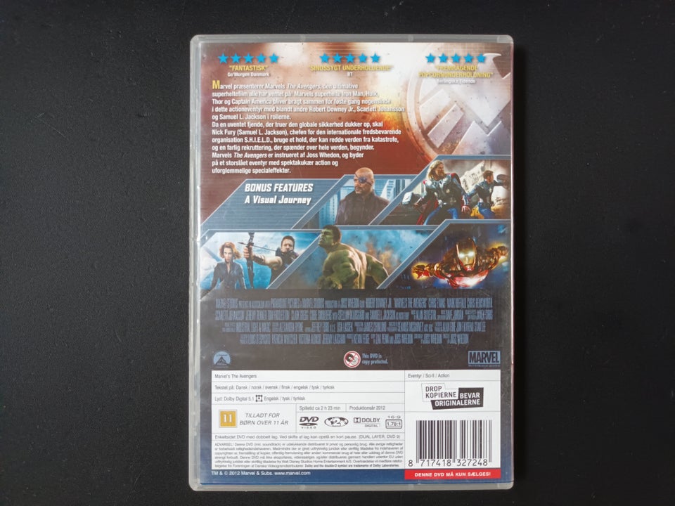 The Avengers, DVD, science fiction