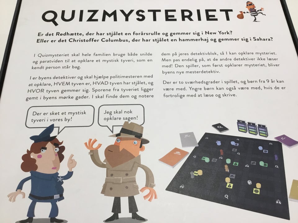 Quizmysteriet , brætspil