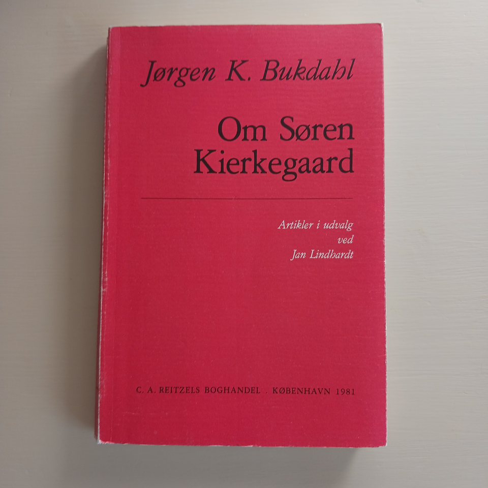 Om Søren Kierkegaard Artikler i