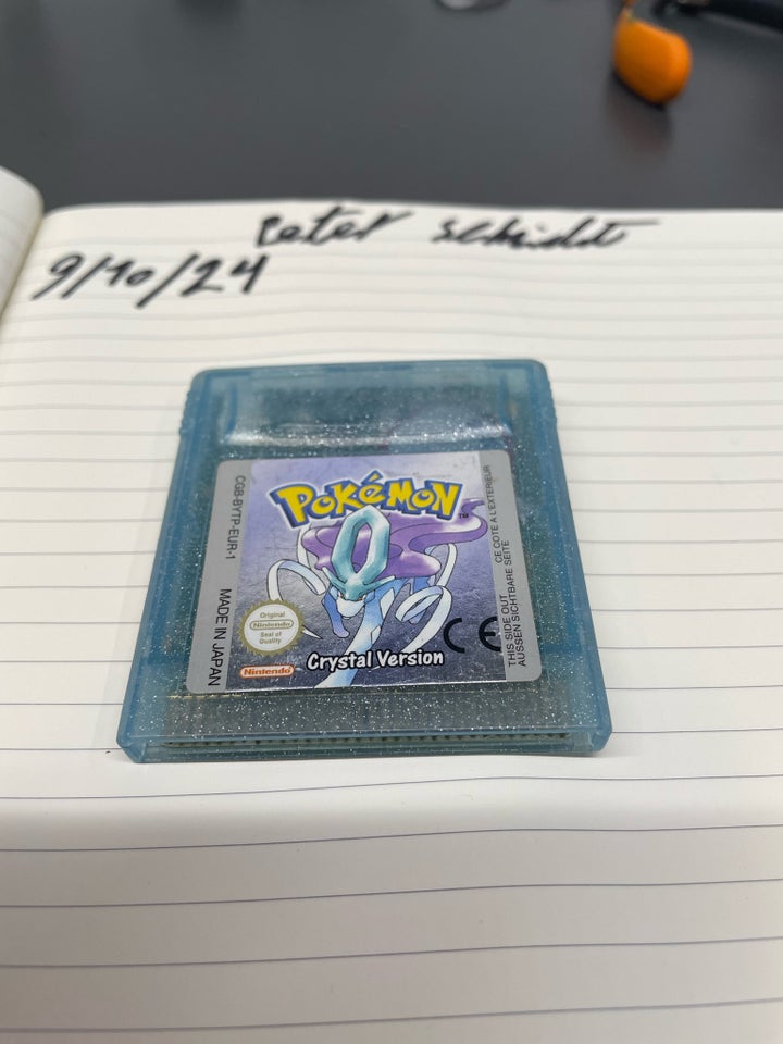 Pokemon crystal, Gameboy Color,