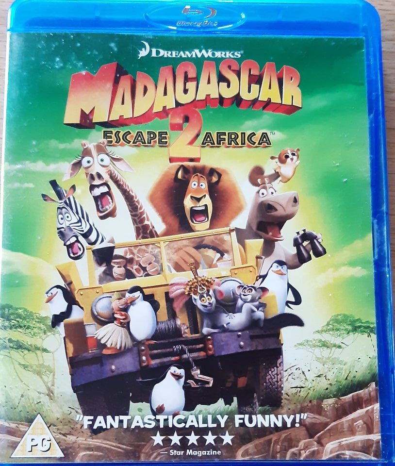 Madagaskar escape Afrika, DVD,