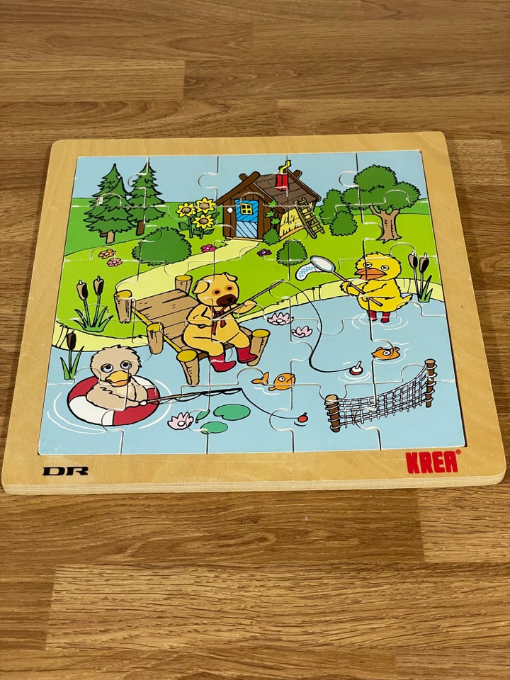 Bamse og Kylling, Puslespil i træ,