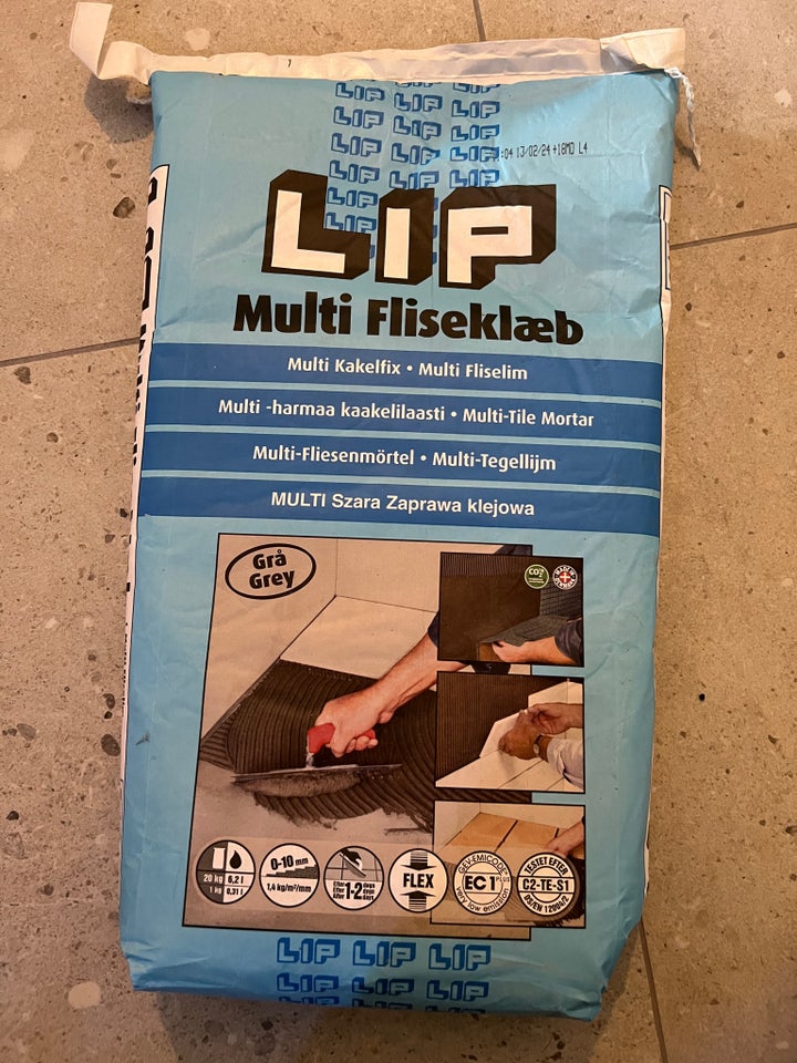 Lip multi fliseklæb