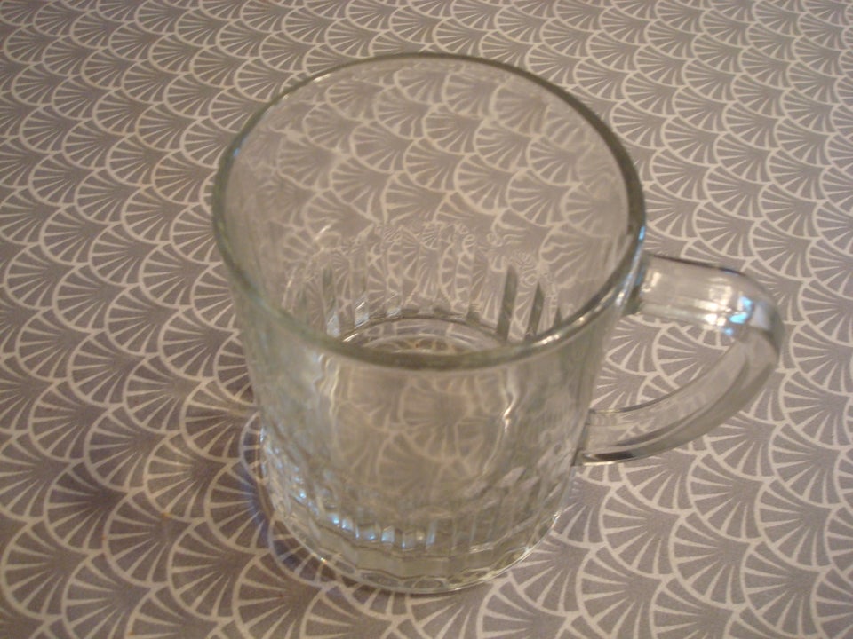 Glas krus højde 12 cm