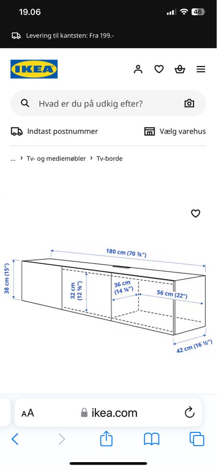 TV-skab Bestå Ikea