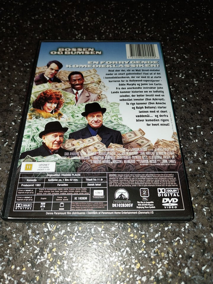 Bossen og Bumsen, DVD, komedie