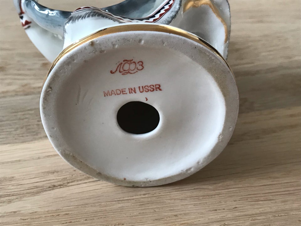 Porcelæn, USSR Pige med fisk