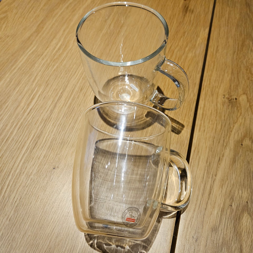 Glas, Kop med dobbeltglas, Bodum