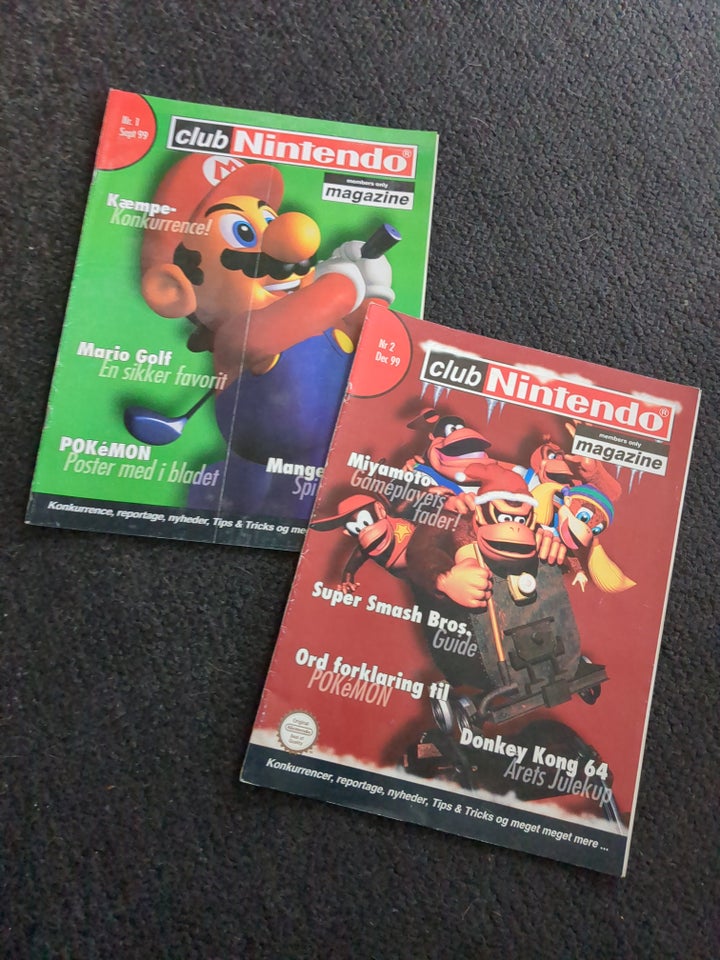 Club Nintendo Magazine Blad