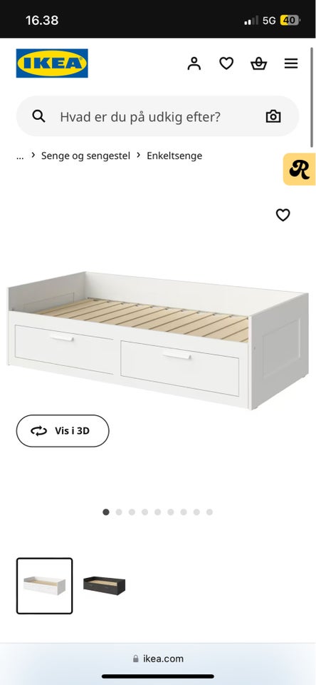 Andet, Ikea, b: 80 l: 200 h: 57