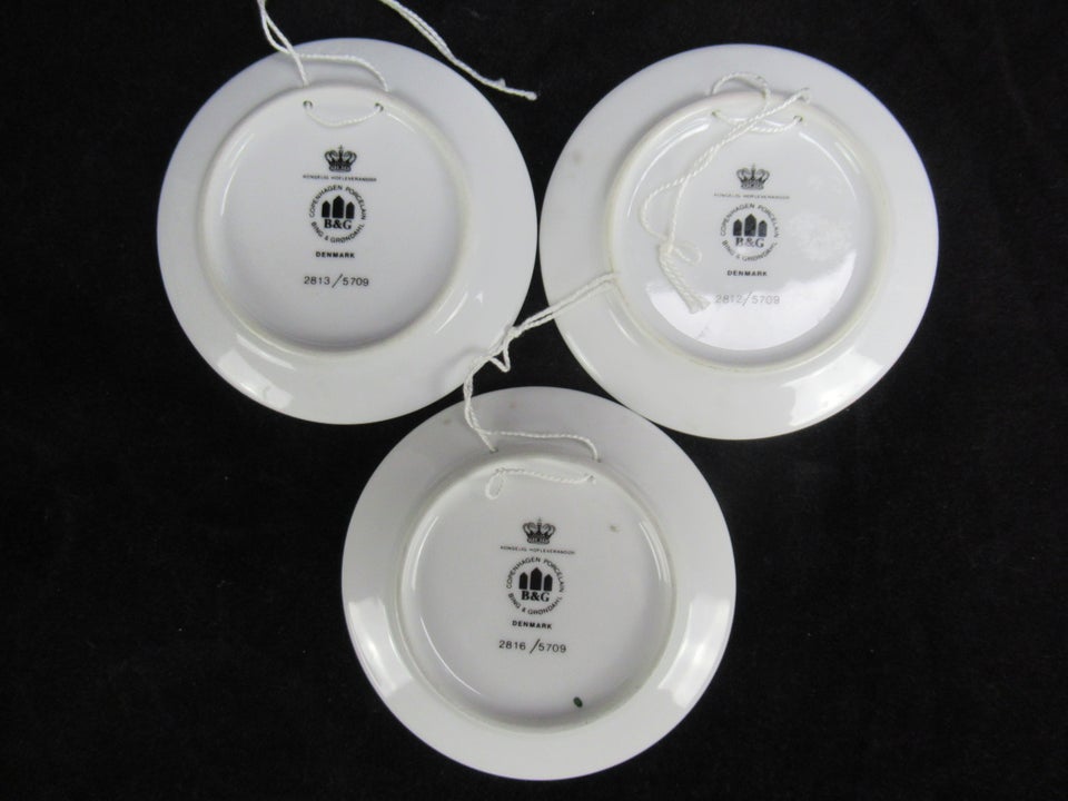 Porcelæn Jule Mini Platter / skåle