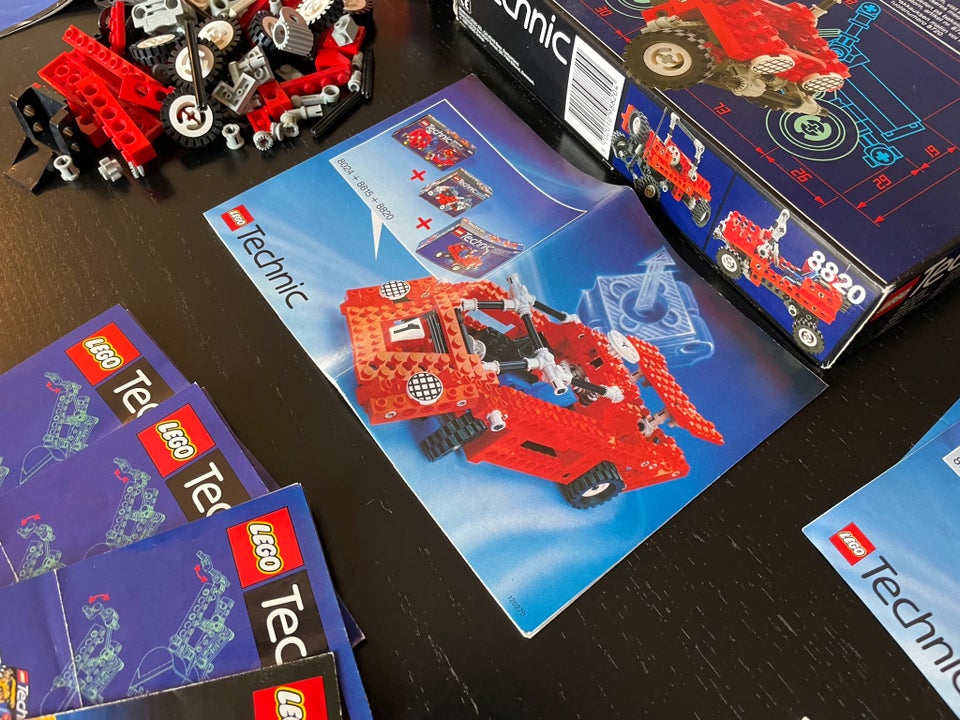 Lego Technic 8024 + 8815 + 8820