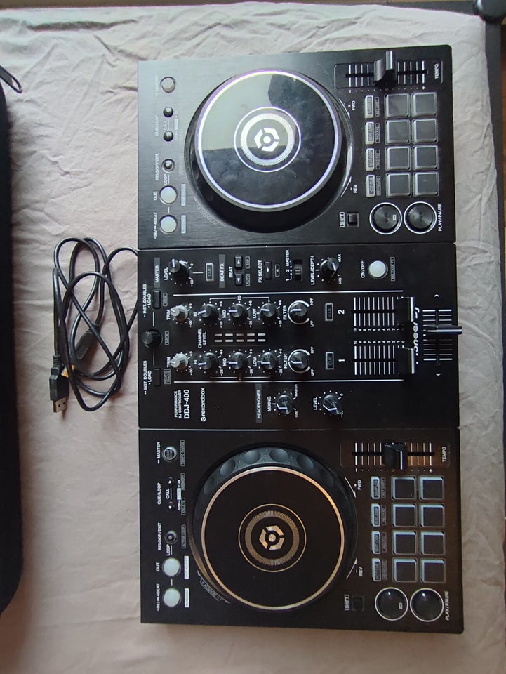 Pioneer DDJ 400 + Case, Pioneer DDJ