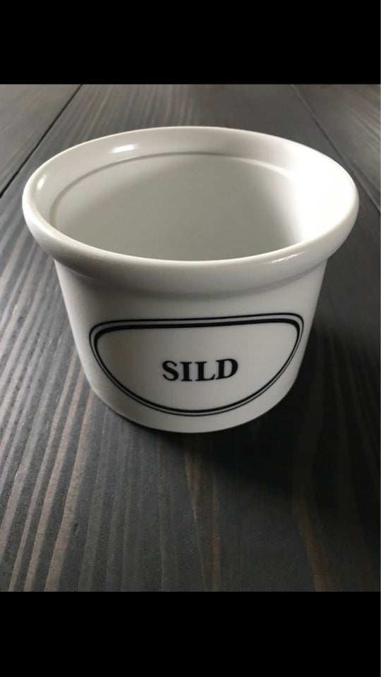 Porcelæn Sildeskål Eslau