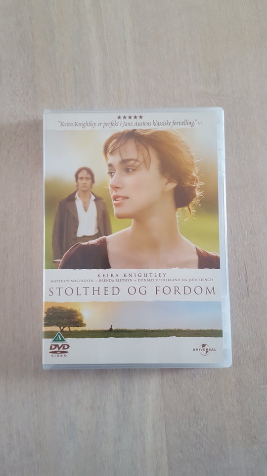 Stolthed og fordom DVD drama