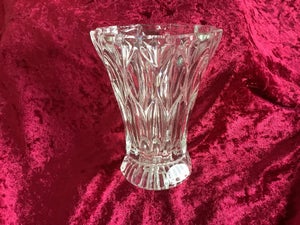 Krystal vase Muligvis Holmegaard