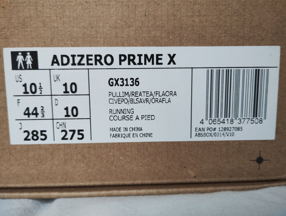 Løbesko Adizero Prime X Adidas