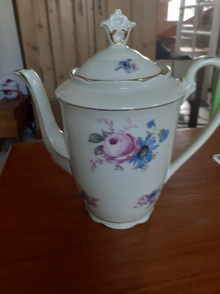 Porcelæn, Gammel kaffekande uden