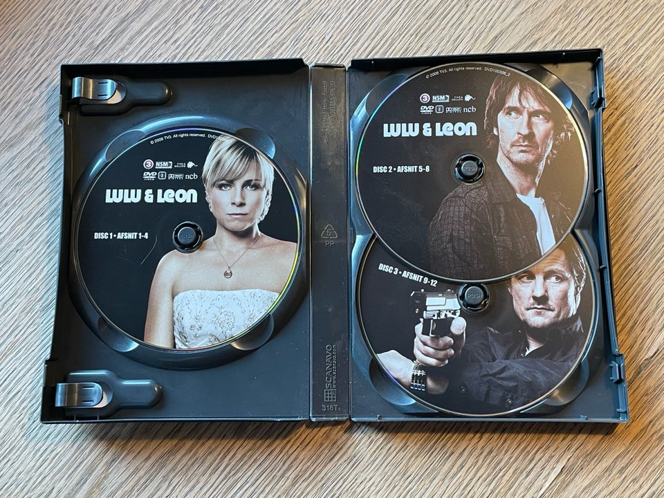 Lulu og Leon - komplet serie, DVD,