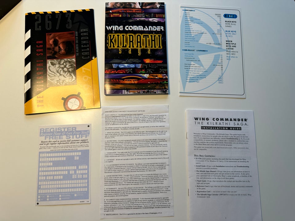 Wing Commander - Kilrathi Saga, til