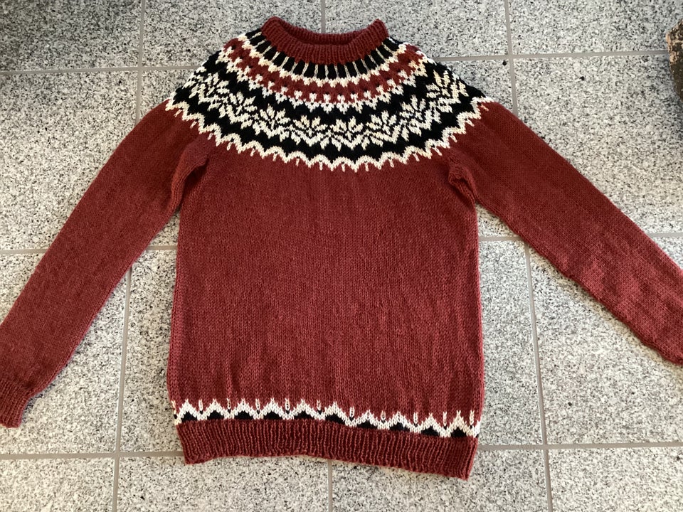 Sweater Håndstrikket  str 40