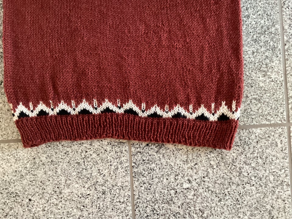 Sweater Håndstrikket  str 40