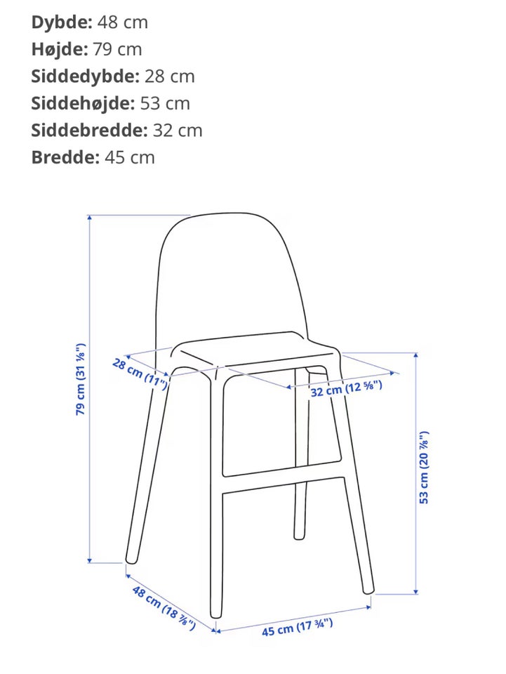 Juniorstol IKEA