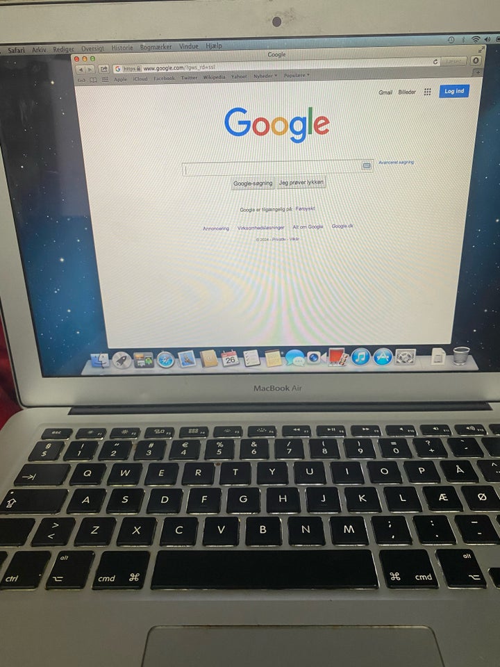 MacBook Air, 1,3 GHz, 4 GB ram