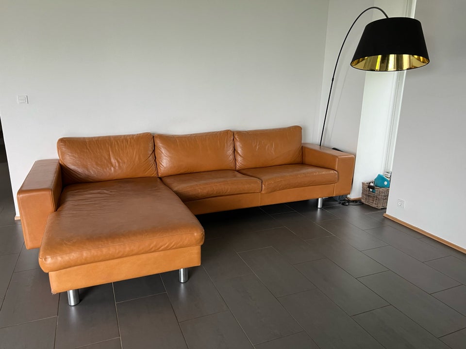 Sofa læder 3 pers