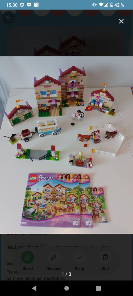 Lego Friends Sommer rideskole