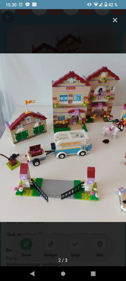 Lego Friends Sommer rideskole